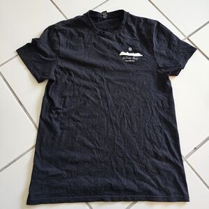 District Black Short Sleeve Tee Casual Cotton